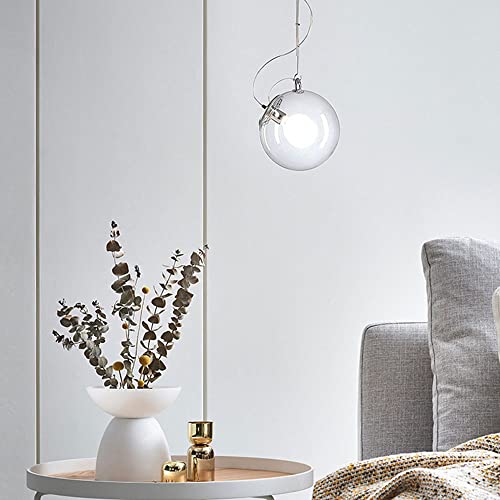 Lustre bulle de savon LED E27 pour sublimer un plafond trop bas
