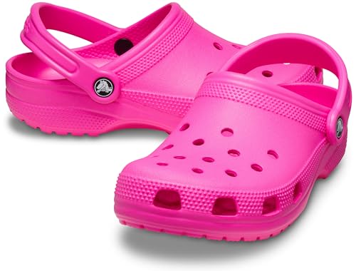 Image of Crocs Unisex Adult Classic Clog 10001-6TW Pink Crush M3W5