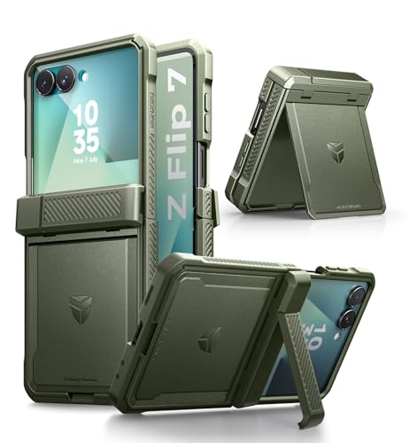 Coque Samsung Galaxy Z Flip 7 antichoc avec protège-charnière automatique et écran