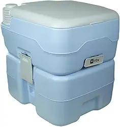 Nautika, Banheiro Químico, Ecocamp 20L, Vaso Sanitário Portátil, Suporta Até 120Kgs, Ideal Para Pescarias, Campings, Barcos, Viagem e Atividades Outdoor, Feito Em Polietileno