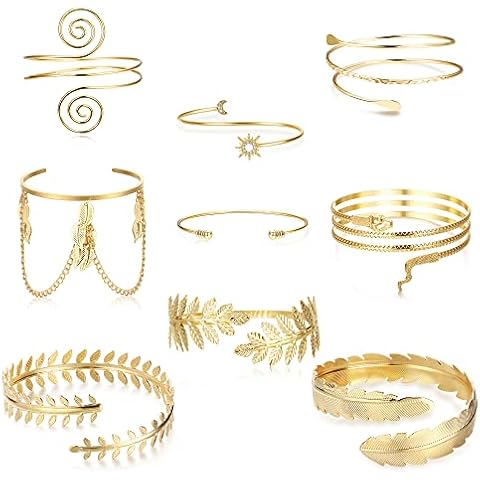 Fansilver 6-9PCS arm bracelets, Zinc, no gemstone Cover