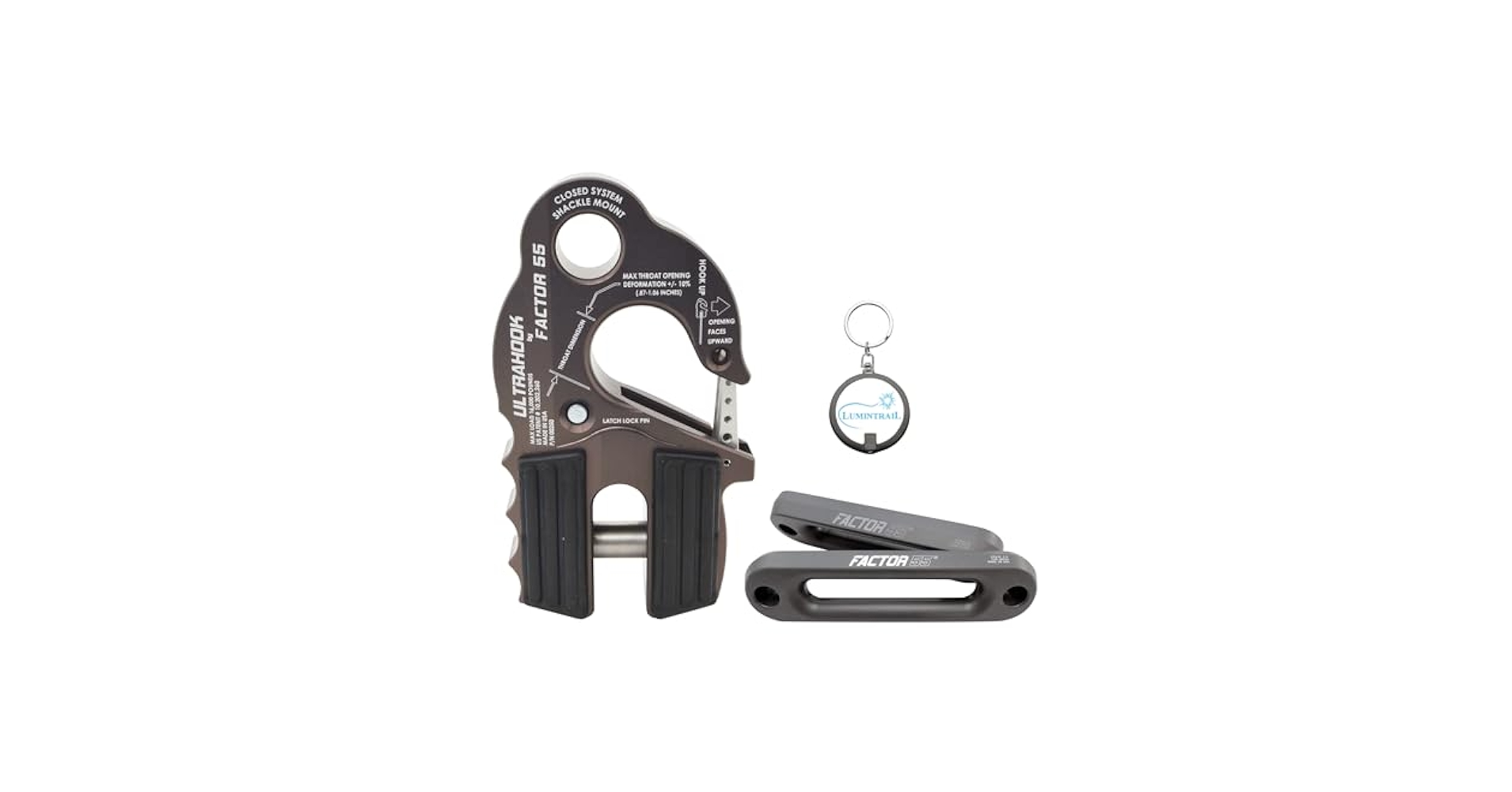 Amazon.com: FACTOR55 UltraHook Winch Hook Integrated Shackle