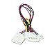 Gembird CC-PSU Power Cable – kabel zasilający (Molex (4-pin), Molex (4-pinowy) + wentylator (3-pinowy))