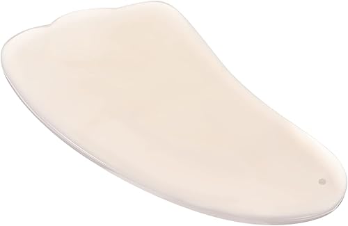 Healvian 1pc Scraping Board Face Massage Tools Facial Spatula Massage Roller Guasha Tool Guasha Face Tool Massage Board Gua Sha Scraper Agate