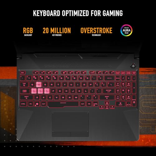 ASUS TUF Gaming A15 Gaming Laptop, AMD Ryzen 7 7445HS, NVIDIA RTX 3050 4GB, 16GB RAM, 512GB SSD, 15.6"FHD 144Hz Display, Win11 Graphite Black [FA506NCG-B165W]