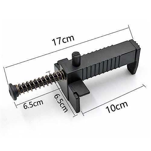 Géneric 2 PCS Brick Line Runner Wire Drawer Bricklaying Tool Bricklaying Clamps Corner Blocks Bricklayers for Building Construction Brickwork Wire Puller,Black - Image 7