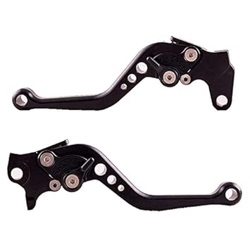 PA Clutch and Brake Levers - 6 Positions Adjustable levers for Yamaha FZS V2 Fi