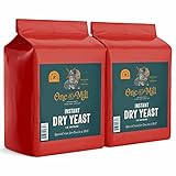 One In a Mill Active Dry Yeast 16oz Bulk Box (2 Pack 32oz) One in a Mill Instant Dry Yeast | Fast Acting Self Rising Yeast for Baking Bread, Cake, Pizza Dough Crust | Kosher