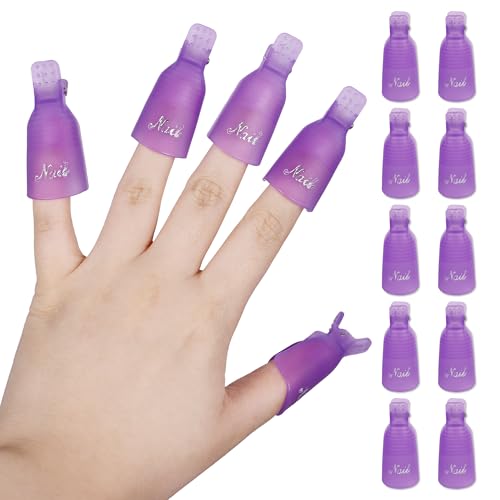 Beauticom 10PC Kit para Arte de Uñas Removedor Gel miniatura 1