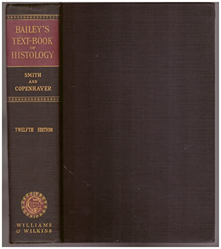 Bailey's Text Book of Histology B000H8IC6O Book Cover