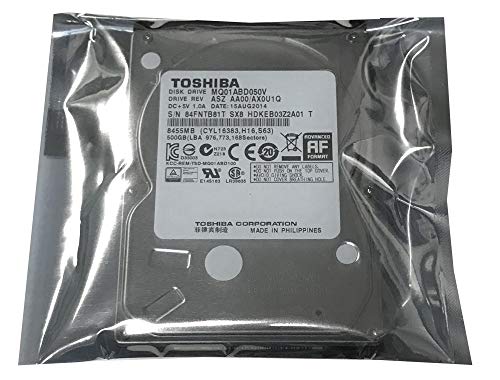 Image of Toshiba 500GB 5400RPM 8MB Cache SATA 3.0Gb /s 2.5 inch Notebook Hard Drive (MQ01ABD050V) - 2 Year Warranty
