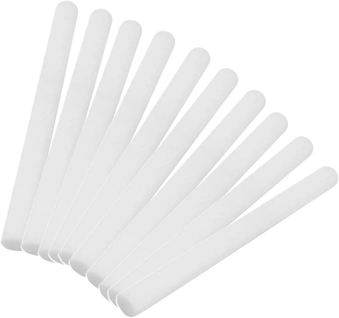 Amosfun 10Pcs Fragrance Sticks for Essential Oil Diffusers Replaceable Cotton Aroma Sticks for and Meditation Use Fire and
