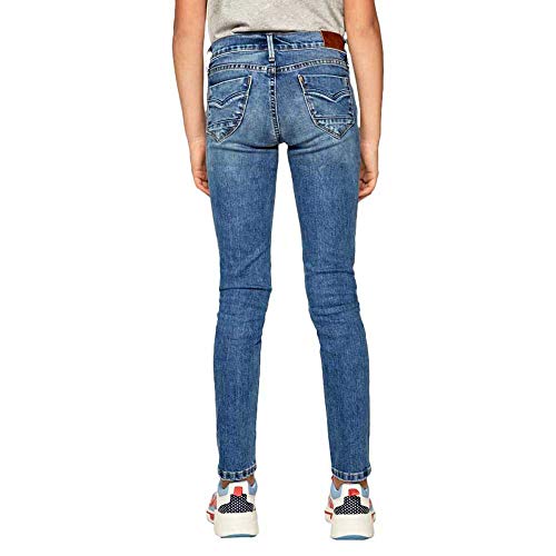 Pepe Jeans PIXLETTE vaqueros para niñas en denim azul clásico con bolsillos 4