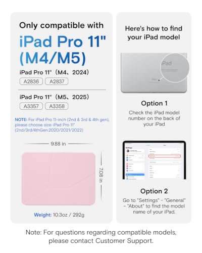 Image of MOFT Dynamic Folio Case for iPad Pro 11 Inch M5 2025 & M4 2024