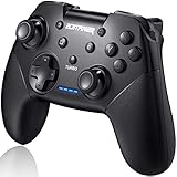 ECHTPower Switch Pro Controller,【Upgraded】 Remote Switch Controller with Turbo, Up to 20 Hours Battery Use Life, 6 Axis Gyro, Wireless Pro Controller for Nintendo Switch/Switch Lite/Switch OLED