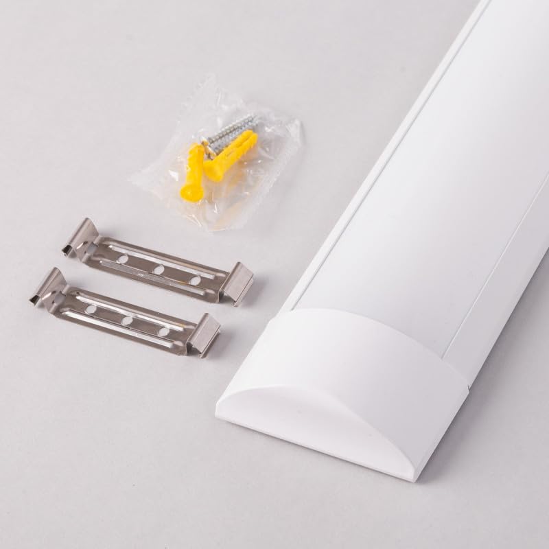 Luminaria Lineal de Superficie LED 40W 120Lm/W 4800Lm 3000ºK 120Cm 40,000H [HO-LLS-404800120-WW] | Greenice