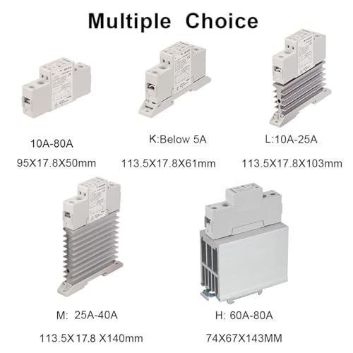 Relais statique DC AC intelligent ultra compact 25A à commutation silencieuse - 5