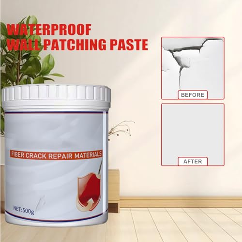 Pasta Reparadora para Paredes Resistente y Elástica 500g Kit 2pc miniatura 4