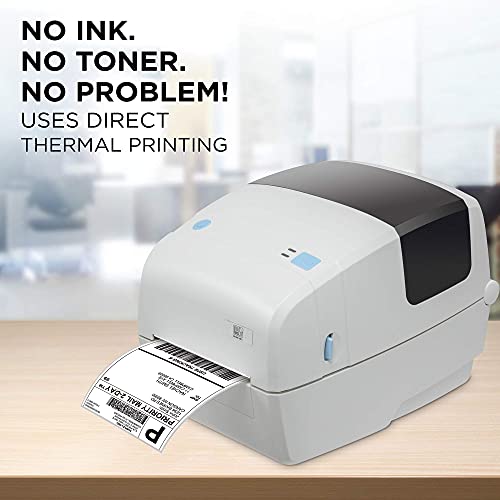 Bcl D110 Label Printer, Ethernet & Usb Port, Prints 4X6 Shipping Mailing Postage Barcode & Address Labels, Direct Thermal Inkless Printer, Usb Printer Cable Included, Windows & Mac Compatible #TOP2