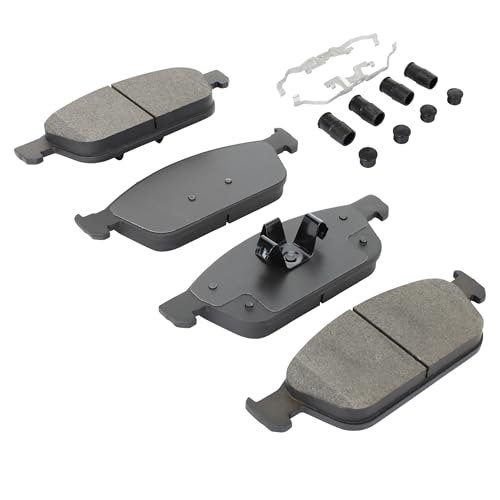 Image of QUALITY-BUILT Front Semi-Metallic Brake Pads, Premium 1001-1645M, Compatible with 2013-2023 Ford (Escape,Focus,Transit Connect)