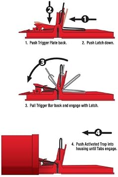 Gonzo Rat Trap - MultiMax Humane Outdoor Rat Trap That Works - 1 in x 1 in x 1 in - Manual
