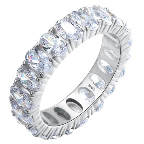 anel em prata 925 cravejado com zircônias 5A - Anel Solitário de Prata 925 com Zircônias: O Par Perfeito para Alianças de Namoro e casamento (13)