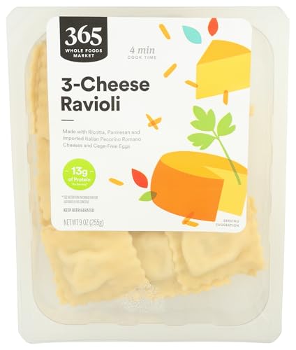 365 by Whole Foods Market Three Cheese Ravioli, 9 OZ
