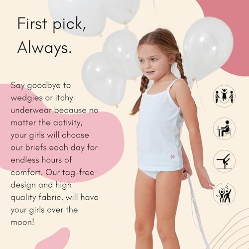 Feathers Girls and Toddler Underwear - Kids Underwear - Super Soft Cotton3