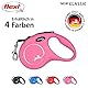 flexi® Classic S Gurt 5 m pink, Roll-Leine für Hunde bis 15 kg