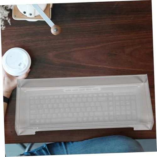 Funda protectora para teclado mecánico que mantiene tu setup impecable en casa 4