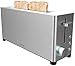 Cecotec Tostadora Yummytoast Extra - Ranura Única Larga, Acero Inoxidable, potencia maxima 1050 W