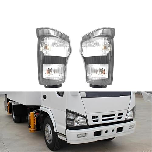 Wing Mirror Indicator for Isuzu 600P Truck Car Front Bumper Corner Light Turn Signal Light Side Marker Światło przeciwmgielne 8-98010891-0 8-98010892-0 Dynamiczne światło kierunkowskazu