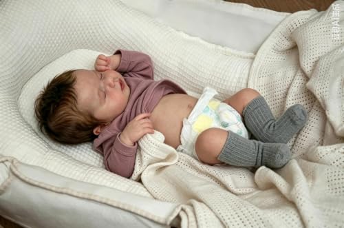 Muñeco Bebé Reborn Niño Realista Full Body 50 cm miniatura 3