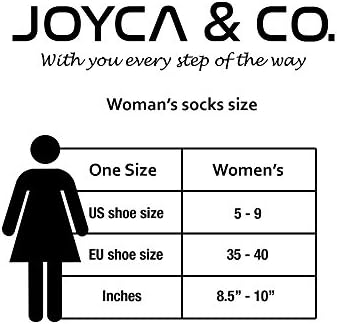 JOYCA & Co. 3-5 Pairs Womens Multicolor Fashion Warm Wool Cotton Thick Winter Crew Socks 8 JOYCA & Co. 3-5 Pairs Womens Multicolor Fashion Warm Wool Cotton Thick Winter Crew Socks