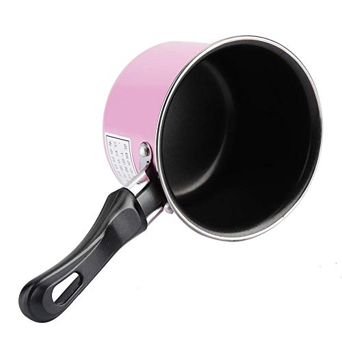 Non Stick Stockpot Practical Convenient Soup Pot Saucepan Mini Colorful Milk Pot Saucepans (Pink) #TOP6