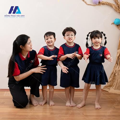 mau dong phuc mam non truong viet anh bvis