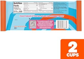 Feastables MrBeast Peanut Butter Cups, Milk Chocolate & Creamy Peanut Butter Filling, Cups for Adults & Kids, Chocolate Candy for Snacks, Gifts, or Dessert, Made With Fairtrade Cocoa, 2 Pack, 24 Count