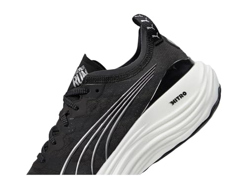 Image of PUMA Womens Foreverrun Nitro Running Sneakers Shoes - Black - Size 9.5 M