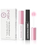 EMEDA Lash Glue Kit with Lash Remover, Long Lasting 48H Hold Eyelash Glue and Quick Remover For Strip & Cluster Lashes Waterproof & Latex-Free For DIY Lash Extensions with Replacement Brush