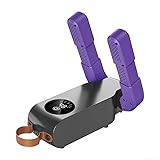 Aetluxery Intelligenter faltbarer Schuhtrockner, tragbares Schuhpflegewerkzeug mit gleichmäßiger Wärmeabgabe, 48 °C, Thermostatsteuerung, flexible Timer-Programmierung (Asche-Violett)