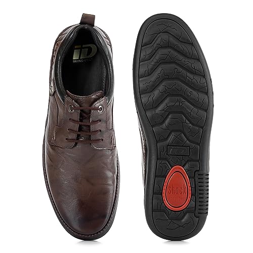 Image of ID Lace-Up Dual Shade Casual Shoes for Men