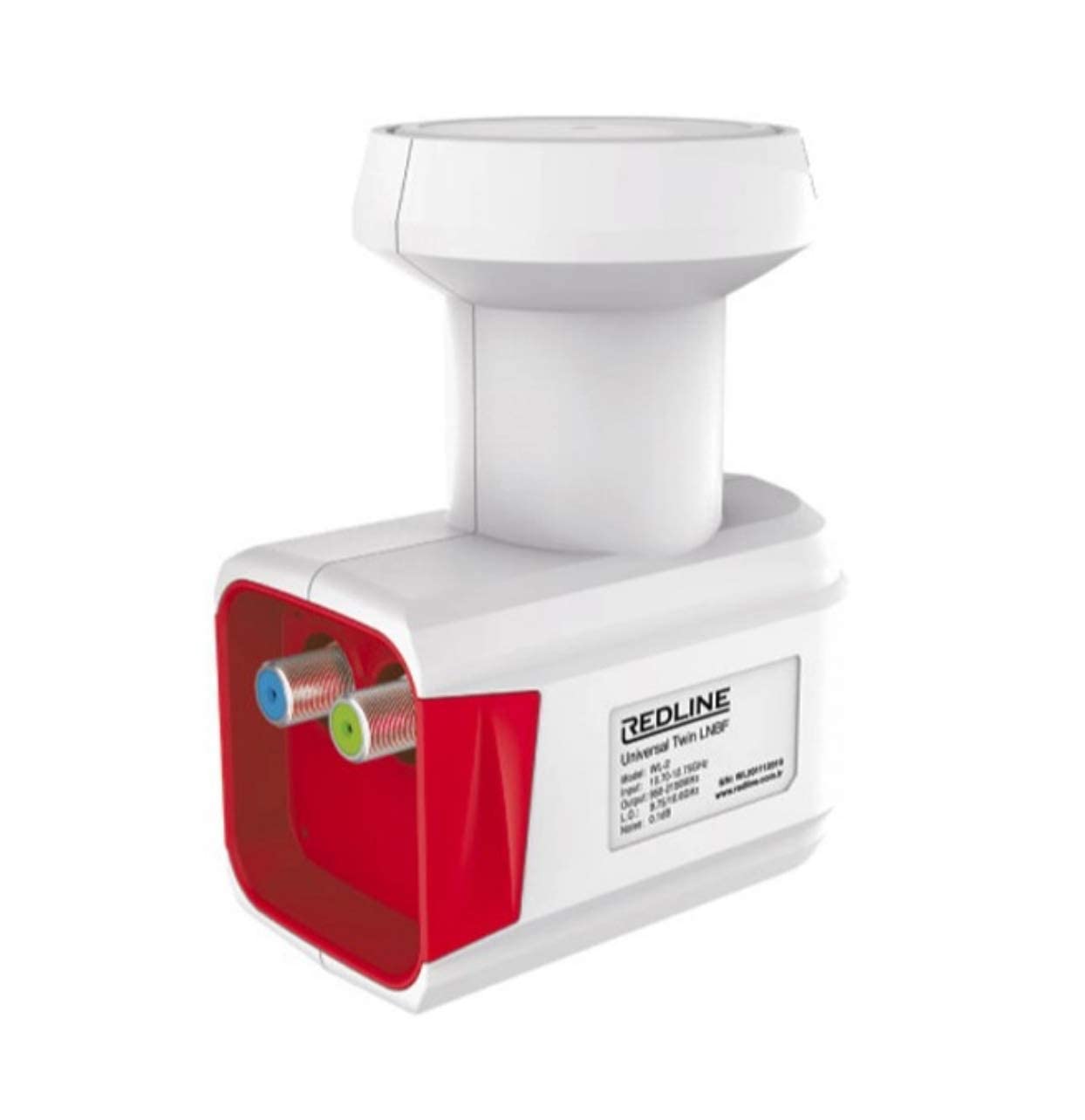 LNB Twin High Gain 70 DB - Fact. Bruit 0,1DB Full HD 4K TNTSAT Astra ET FRANSAT