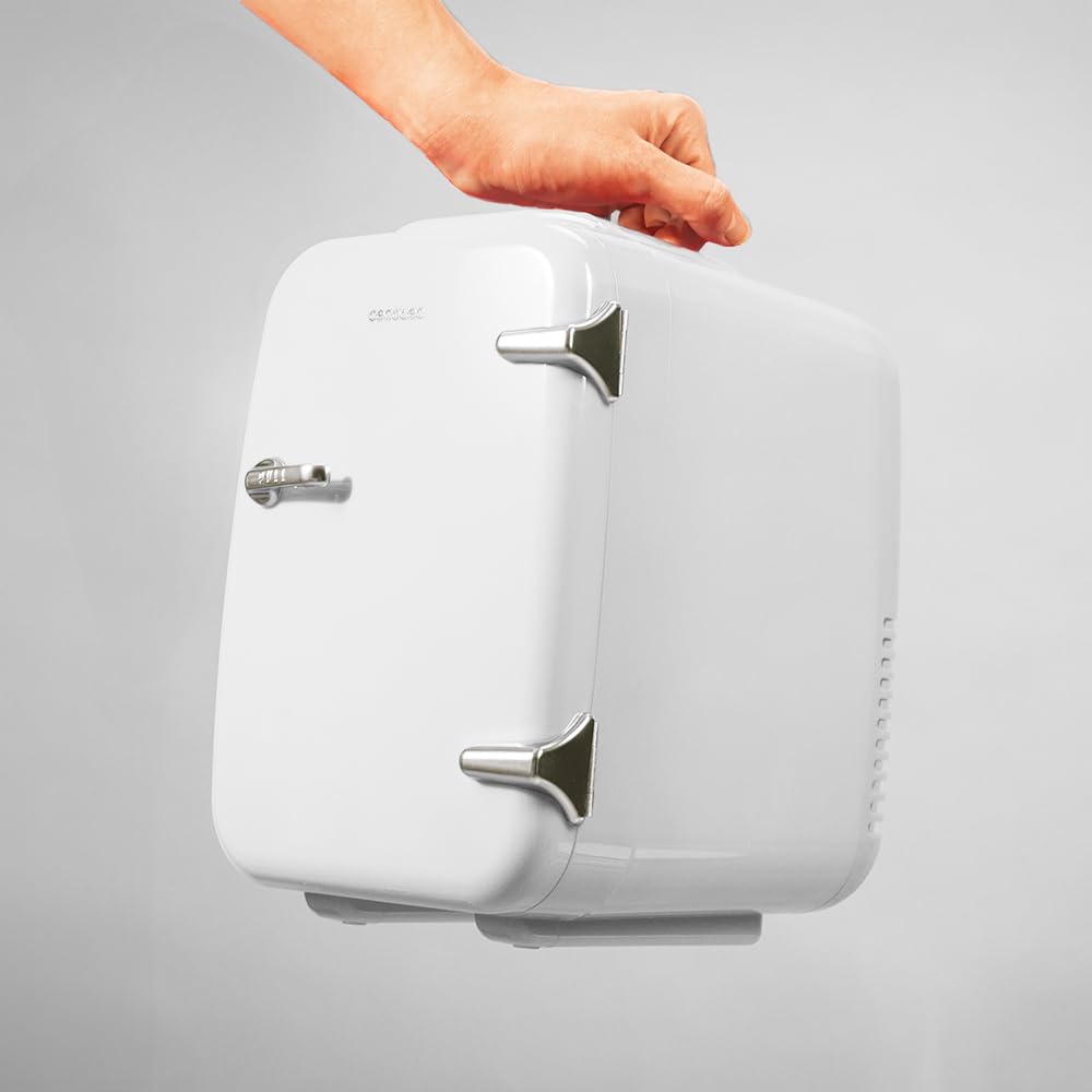 Cecotec Mini Nevera Bolero MiniCooling 4L Habana White, Funcionamiento 12V-220V, Compatible coche y caravanas, Función enfriamiento y calentamiento, Rango temperatura 5-65º, Transporte fácil — view 5