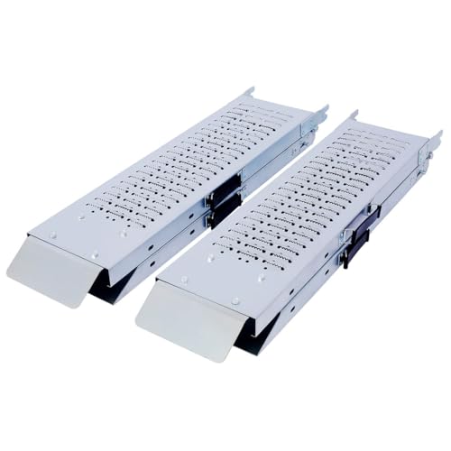 Rampas plegables de acero 71 pulgadas x 2 unidades miniatura 4