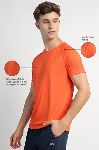 Image of Reebok Men's Performance Tee - Everyday Training T-Shirt with Active Fit