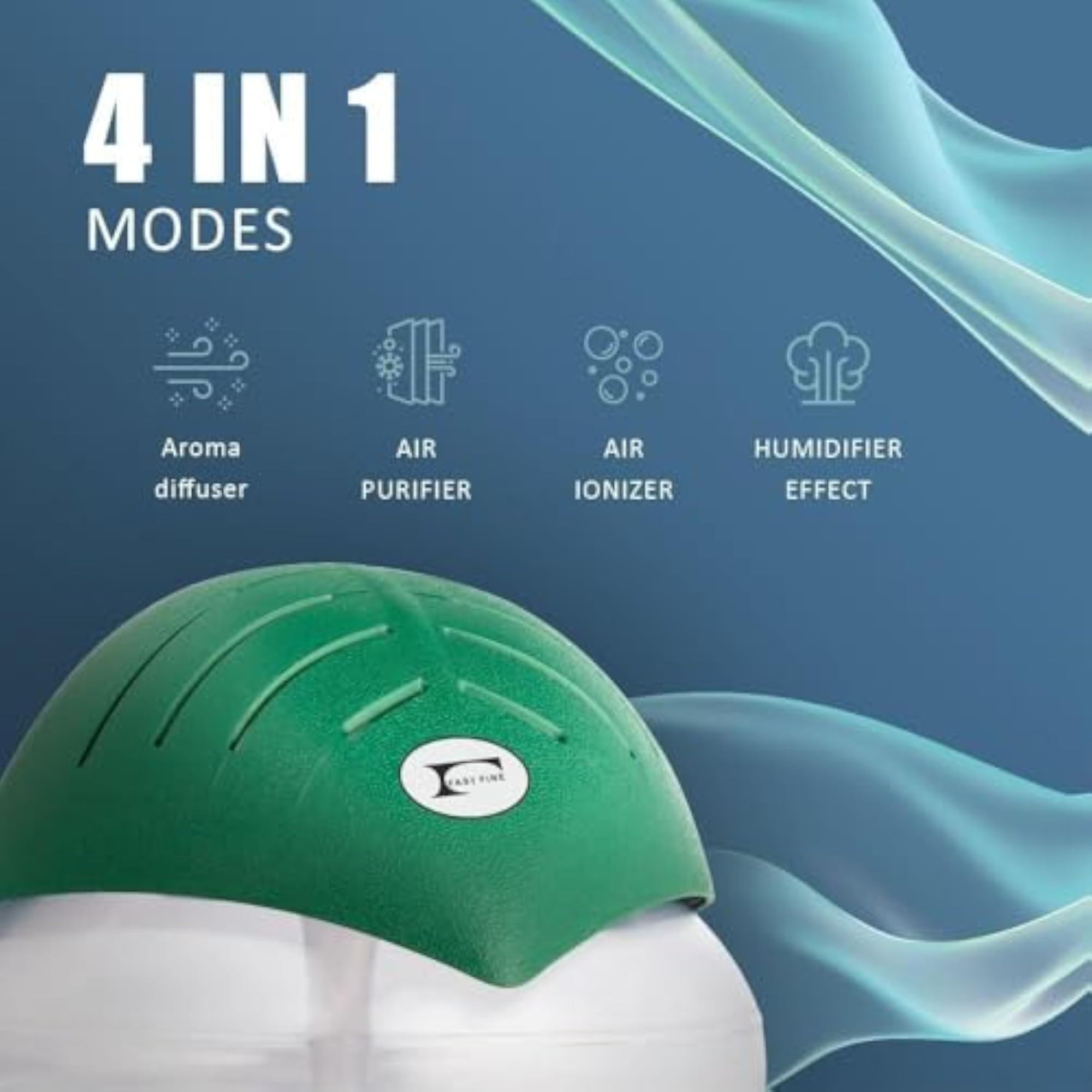 Portable Aroma Essential Diffuser with Lemon Grass Oil, 10ml
