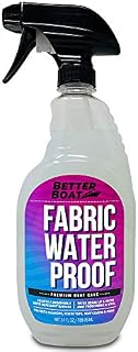 New Waterproofing Spray Fabric Protector Spray for Marine Canvas Boat Tops, Vinyl Seats