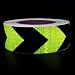 Produktbild Andux Zone Klebeband Warnklebeband Reflektorband Sicherheit Markierung Band FGJ-01 (Gelb/schwarz Pfeil)