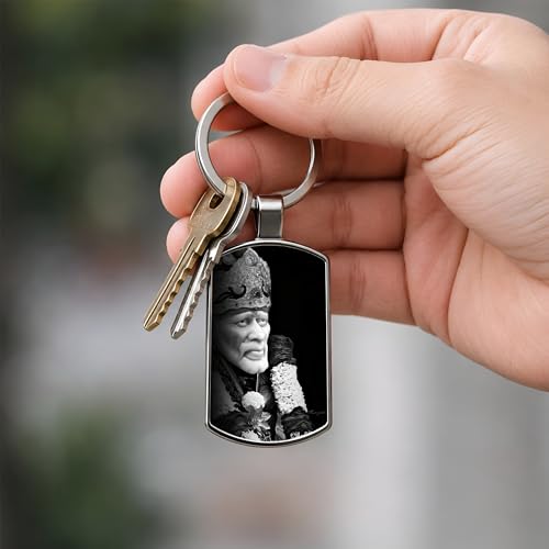 Image of Premium Printed Metal Keychain for Men & Women | High-Definition Artwork Print | Durable Key Ring for Car, Bike, Home & Office Keys | Stylish Decorative Key Holder Gift