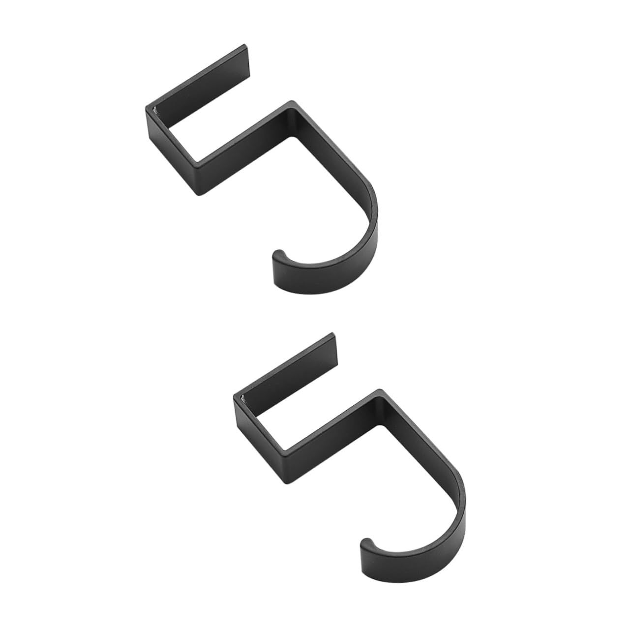 PRETYZOOM 2pcs Aluminum Alloy Desk Schoolbag Hook Purse Hanger Holder for Table Multi-Function Storage Hook